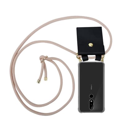 Nokia 5.1 PLUS / X5 Suojakuori Kotelo (Vaaleanpunainen)