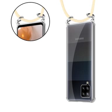 Samsung Galaxy A42 4G Suojakuori Kotelo (Keltainen)