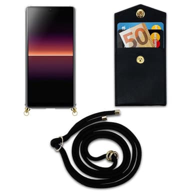Sony Xperia L4 Suojakuori Kotelo (Musta)