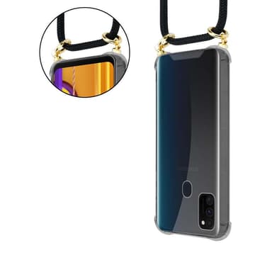 Samsung Galaxy M21 / M30s Suojakuori Kotelo (Musta)