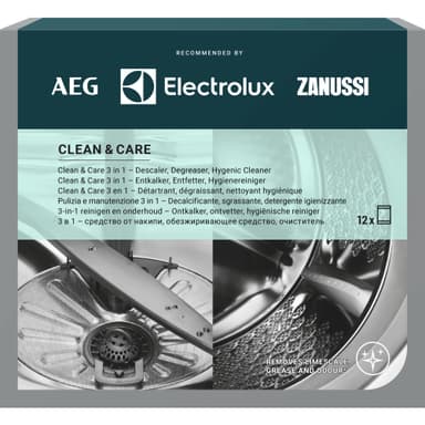 Electrolux Clean&Care 3 in 1 puhdistusaine 12kpl