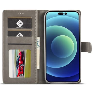 LC.IMEEKE Lompakkotelinekotelo iPhone 15 Pro