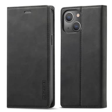 LC.IMEEKE Magneettinen puhelinkotelo iPhone 15 -telineen lompakon suojukselle