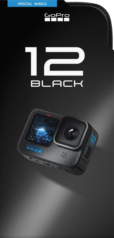 GoPro Hero 12 Black actionkamera + tarvikepakkaus