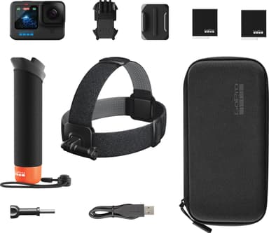 GoPro Hero 12 Black actionkamera + tarvikepakkaus