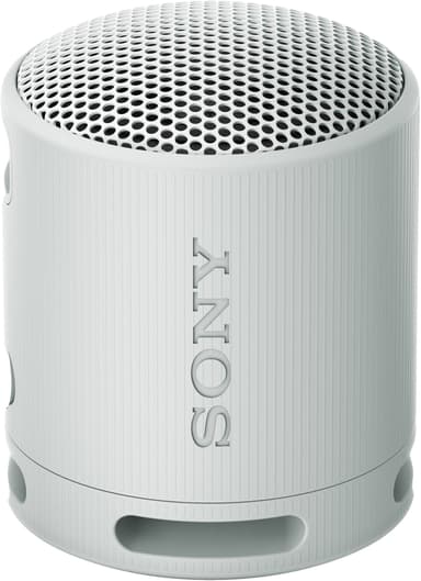 Sony SRS-XB100 langaton kannettava kaiutin (vaaleanharmaa)