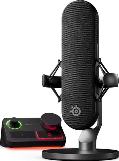 SteelSeries Alias mikrofoni + XLR mikseri striimaukseen