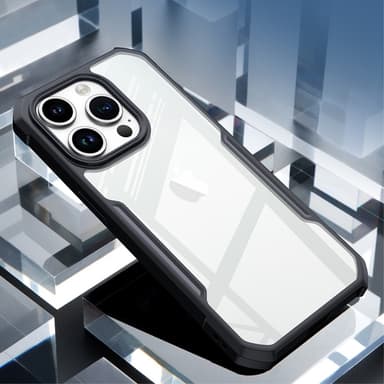 XUNDD-takakansi iPhone 15 Prolle akryyli+TPU-puhelinkotelo