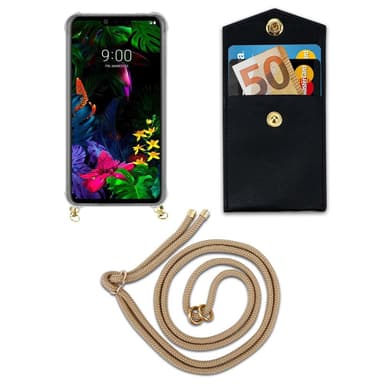 LG G8 ThinQ Suojakuori Kotelo (Ruskea)