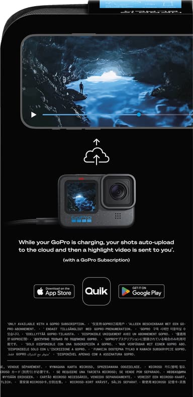 GoPro Hero 12 Black actionkamera + tarvikepakkaus