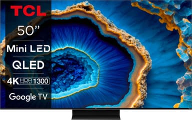 TCL 50" MQLED80 4K MINI-LED älytelevisio (2023)