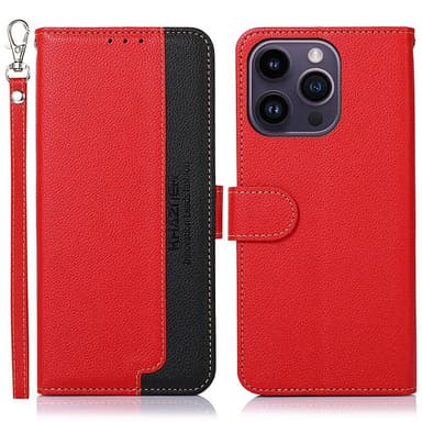 KHAZNEH puhelimen kansi iPhone 15 Pro Max - sininen/ruskea