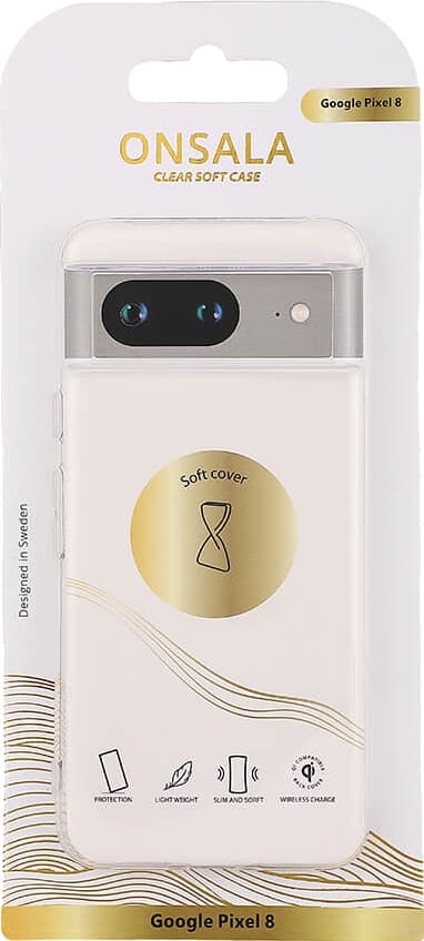 Onsala Google Pixel 8 kirkas suojakuori (läpinäkyvä)
