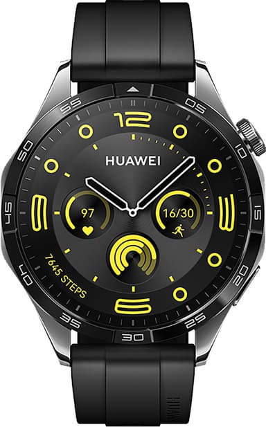 Huawei Watch GT 4 urheilukello 46 mm (musta)