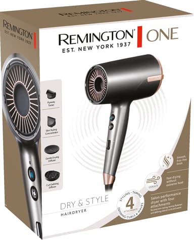 Remington ONE Dry & Style hiustenkuivain D6077