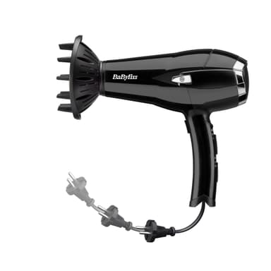 BaByliss D374DE hiustenkuivain D374DE (Musta)