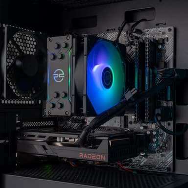 PCSpecialist Core 500 R5-5/16/1024/RX 6600 pelitietokone
