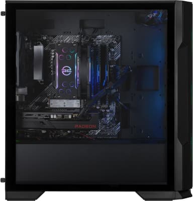 PCSpecialist Core 500 R5-5/16/1024/RX 6600 pelitietokone