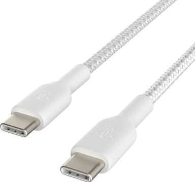 Belkin Twin USB-C to USB-C kaapelit 2 m (valkoinen/2 kpl)