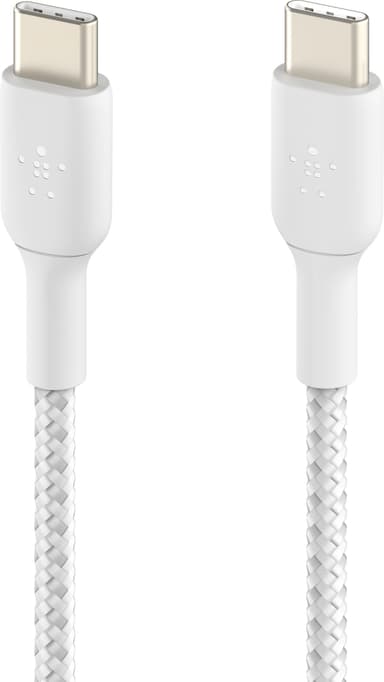 Belkin Twin USB-C to USB-C kaapelit 2 m (valkoinen/2 kpl)