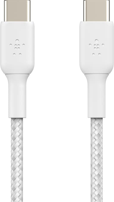 Belkin Twin USB-C to USB-C kaapelit 2 m (valkoinen/2 kpl)