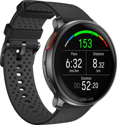 Polar Vantage V3 urheilukello 47 mm HR (musta)