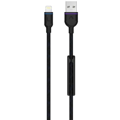 Unisynk Premium Lightning-kaapeli (musta)