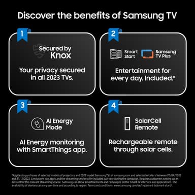 Samsung 55" LS01B The Serif 4K QLED älytelevisio (2023/valkoinen)