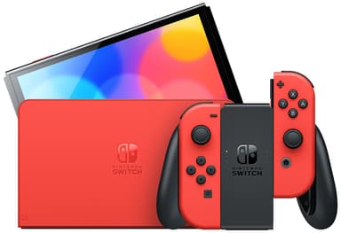 Nintendo Switch OLED Mario Edition pelikonsoli