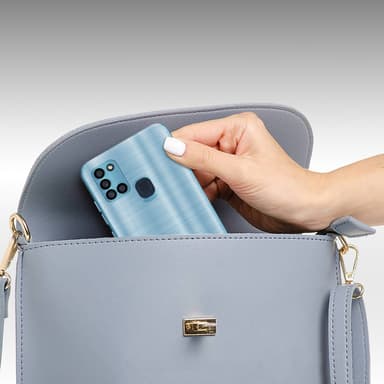 Samsung Galaxy A21s Suojakuori Kotelo (Turkoosi)