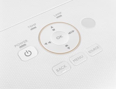 BenQ projektori W2000 (valkoinen)