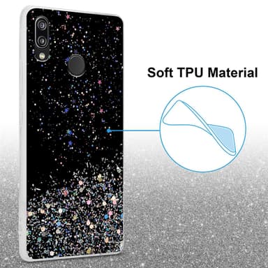 Huawei P20 LITE 2018/NOVA 3E Suojakuori Kotelo (Musta)