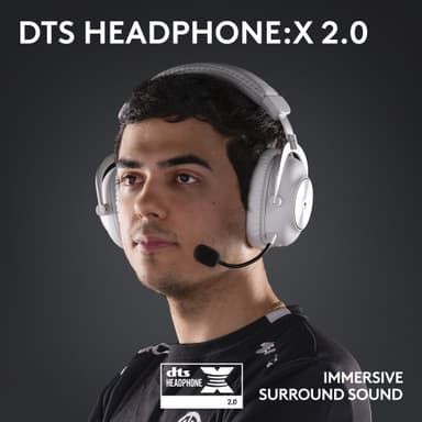 Logitech G Pro X 2 Lightspeed langattomat pelikuulokkeet (valkoinen)