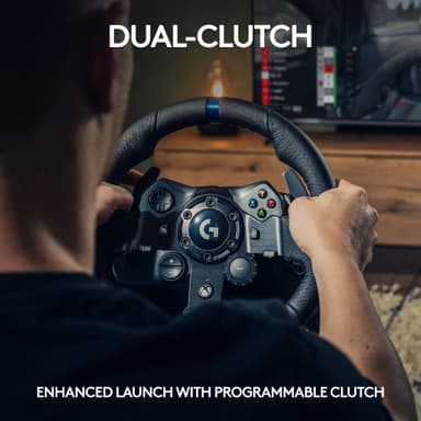 Logitech G923 rattiohjain ja polkimet (Xbox)