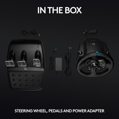Logitech G923 rattiohjain ja polkimet (PC/PlayStation)