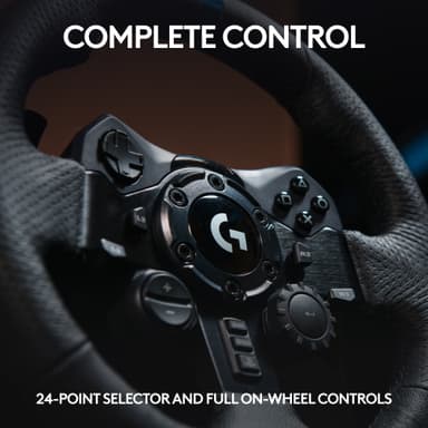 Logitech G923 rattiohjain ja polkimet (PC/PlayStation)