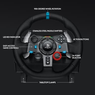 Logitech G29 Driving Force -rattiohjain