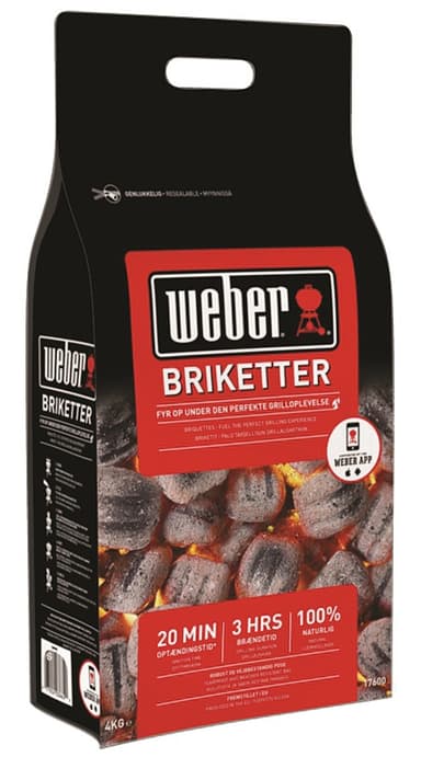 Weber grillibriketit 4 kg