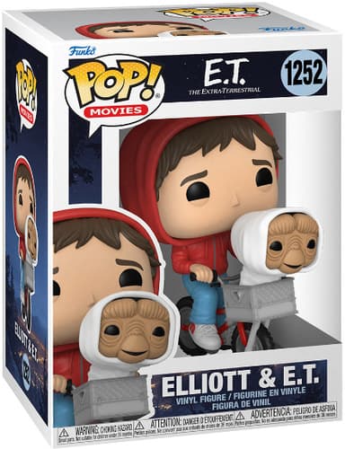 Funko Pop! Vinyl ET Elliot & ET figuuri pyörän selässä