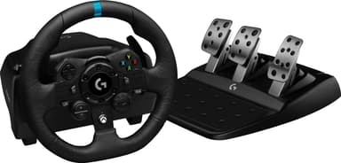 Logitech G923 rattiohjain ja polkimet (Xbox)