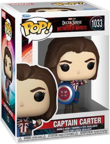 Funko Pop! Vinyl DSMM S2 Captain Carter figuuri
