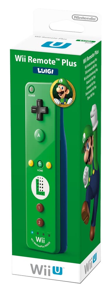 Wii Remote Plus Luigi ohjain