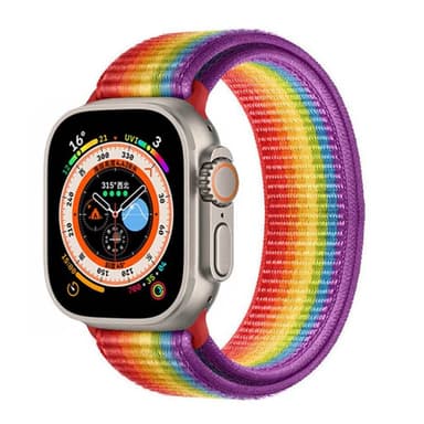 Nailon kellon renneke Apple Watch Ultra (49mm) - Pride Edition