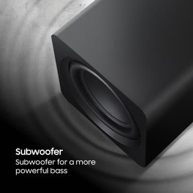 Samsung S810B soundbar bassokaiuttimella
