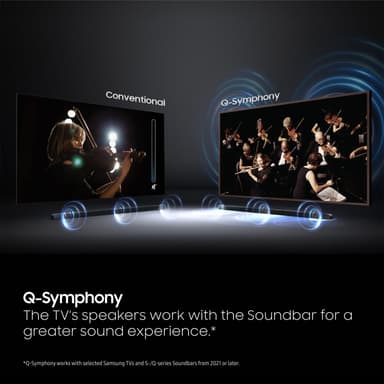 Samsung S810B soundbar bassokaiuttimella