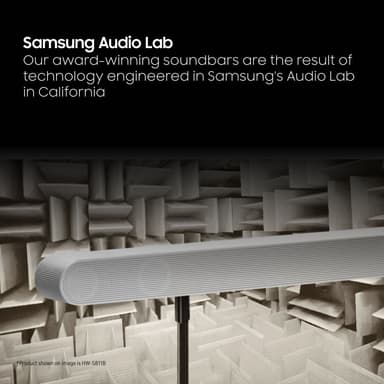 Samsung S810B soundbar bassokaiuttimella