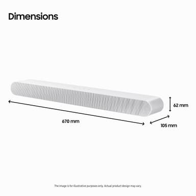 Samsung S67B soundbar