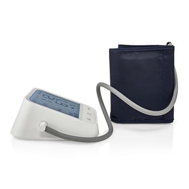 Nedis SmartLife Verenpainemittari | Käsi | Bluetooth | LCD-näyttö | 22 - 42 cm | Epäsäännöllisen sydämenlyönnin havaitseminen / Mansetin käytön tunnistus / Pysy paikallasi -ilmaisu | Valkoinen