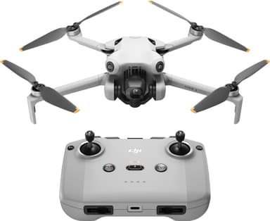 DJI Mini 4 Pro drone + RC-N2 kauko-ohjain