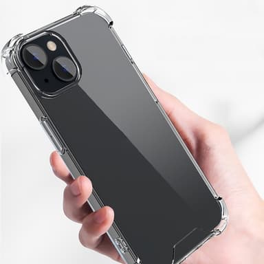 iPhone 15 Shell Case -kotelolle TPU-kehys + akryylitakapuhelinkotelo